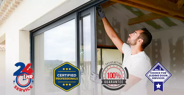 Automatic Impact Sliding Glass Door Repair in Jupiter