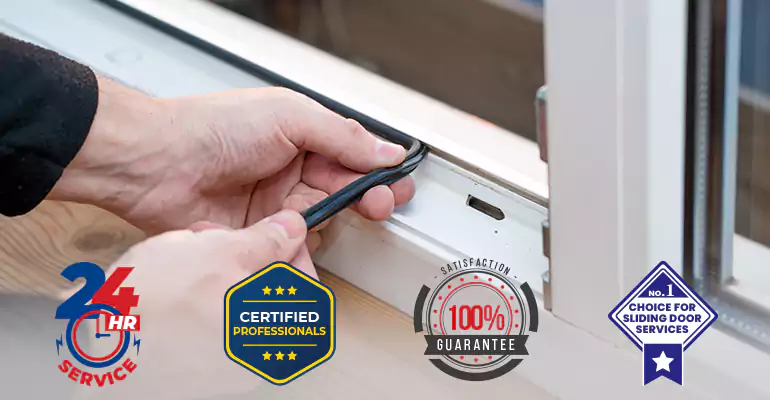 Sliding Glass Door Track Repair and Cost Estimate in Jupiter